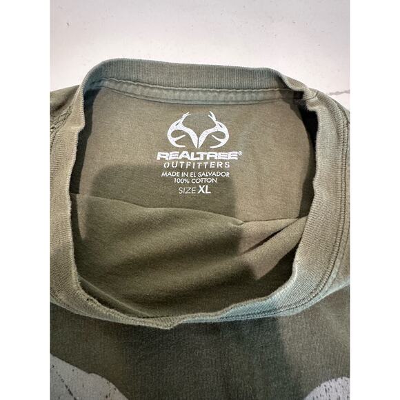 Realtree‎ Men's T Shirt Dark Green XL - Picture 6 of 9